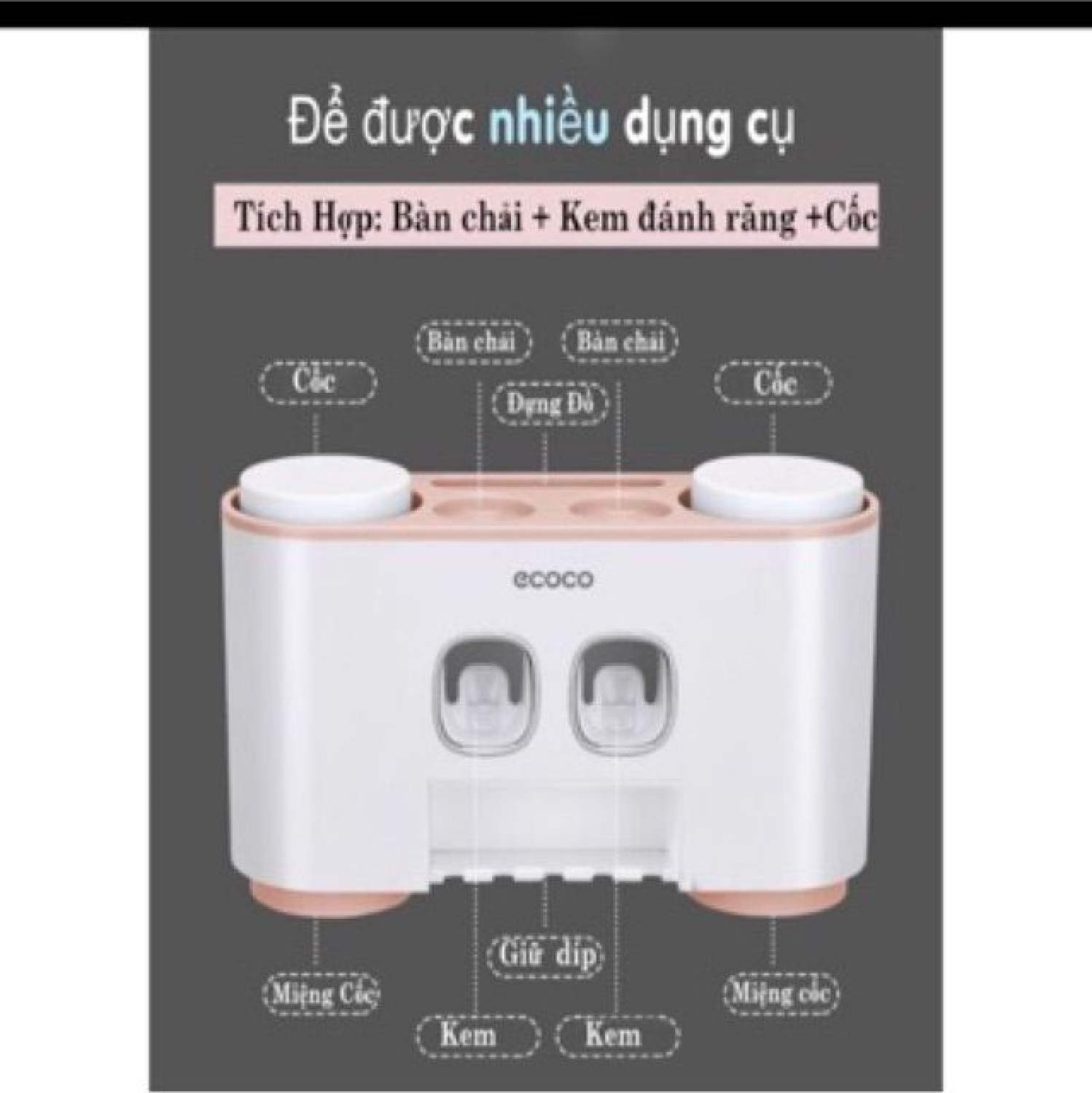 Kệ nhà tắm đa năng ECOCO cao cấp 1802