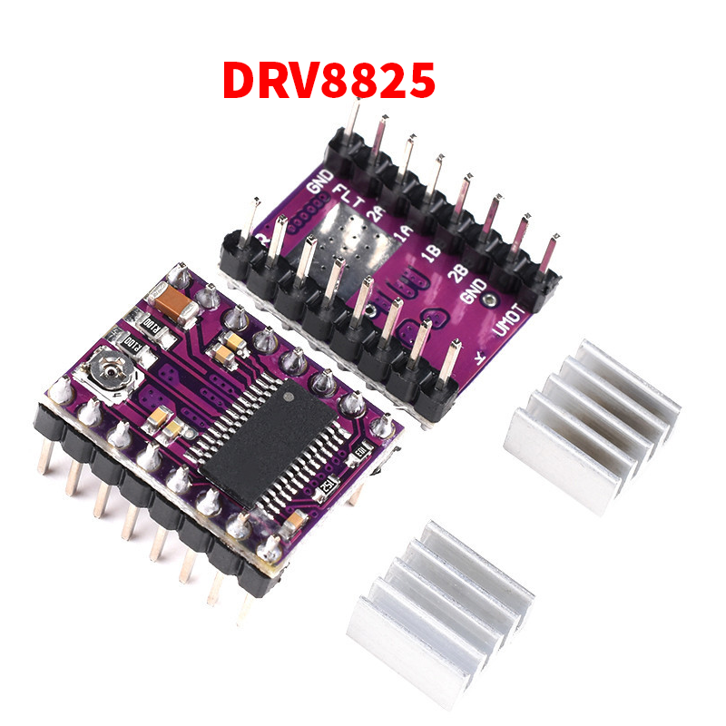 Module điều khiển động cơ bước A4988, DRV8825 (Kèm Tản Nhiệt)