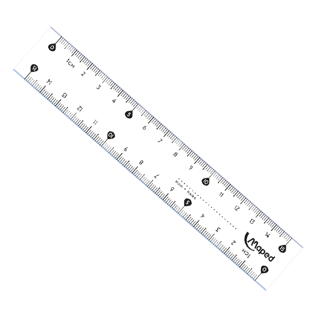 MAPED - Bộ thước Start 4 món (15cm+45°+60°+180°) - 1 Bộ