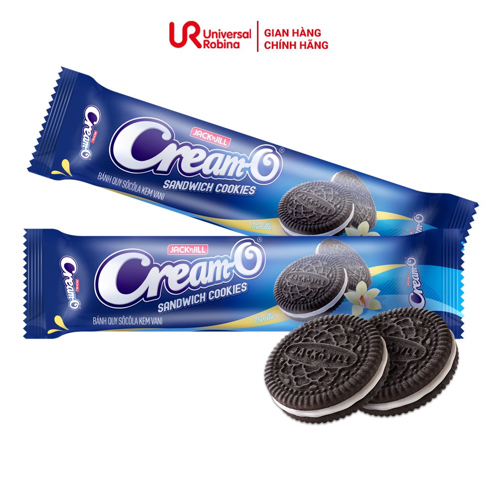 Bánh quy Cream-O Sôcôla Kem Vani 93g
