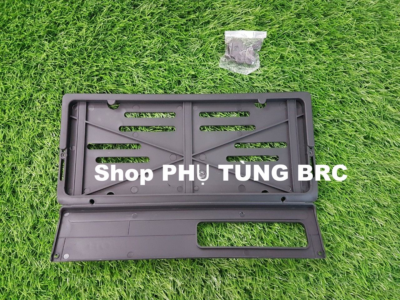 Hộp biển số INDO kèm pát ( 1 hộp + 1 pát sắt ).