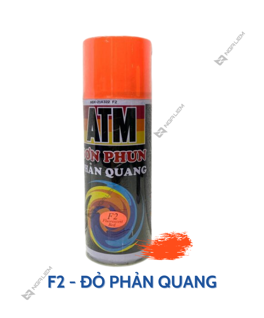 SƠN XỊT ATM SPRAY (400ML) (Màu mô tô + phản quang)