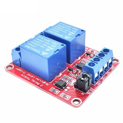 Module 2 Relay 12V Opto 2Mức Kích High/Low