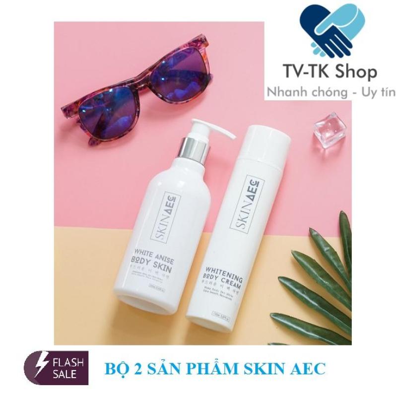 Bộ Tẩy Tế Bào Chết Và Sáng Da Skin AEC (Mẫu mới)