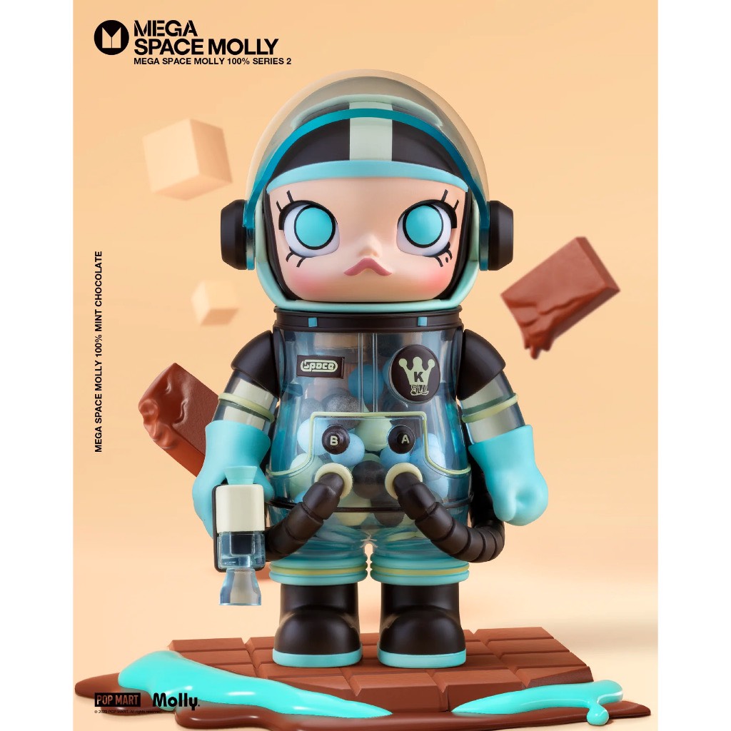 Mô hình PopMart MEGA SPACE MOLLY Series 2 - Molly Mega Space chính hãng