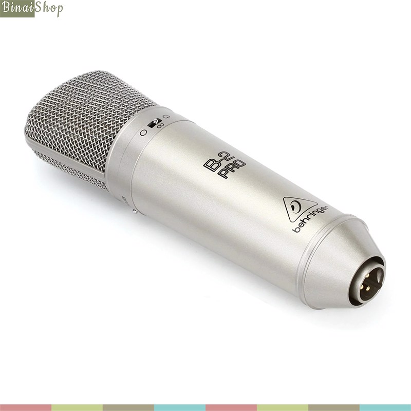 [Trả góp 0%]Micro Condenser Cao Cấp Phòng Thu Behringer B-2 Pro