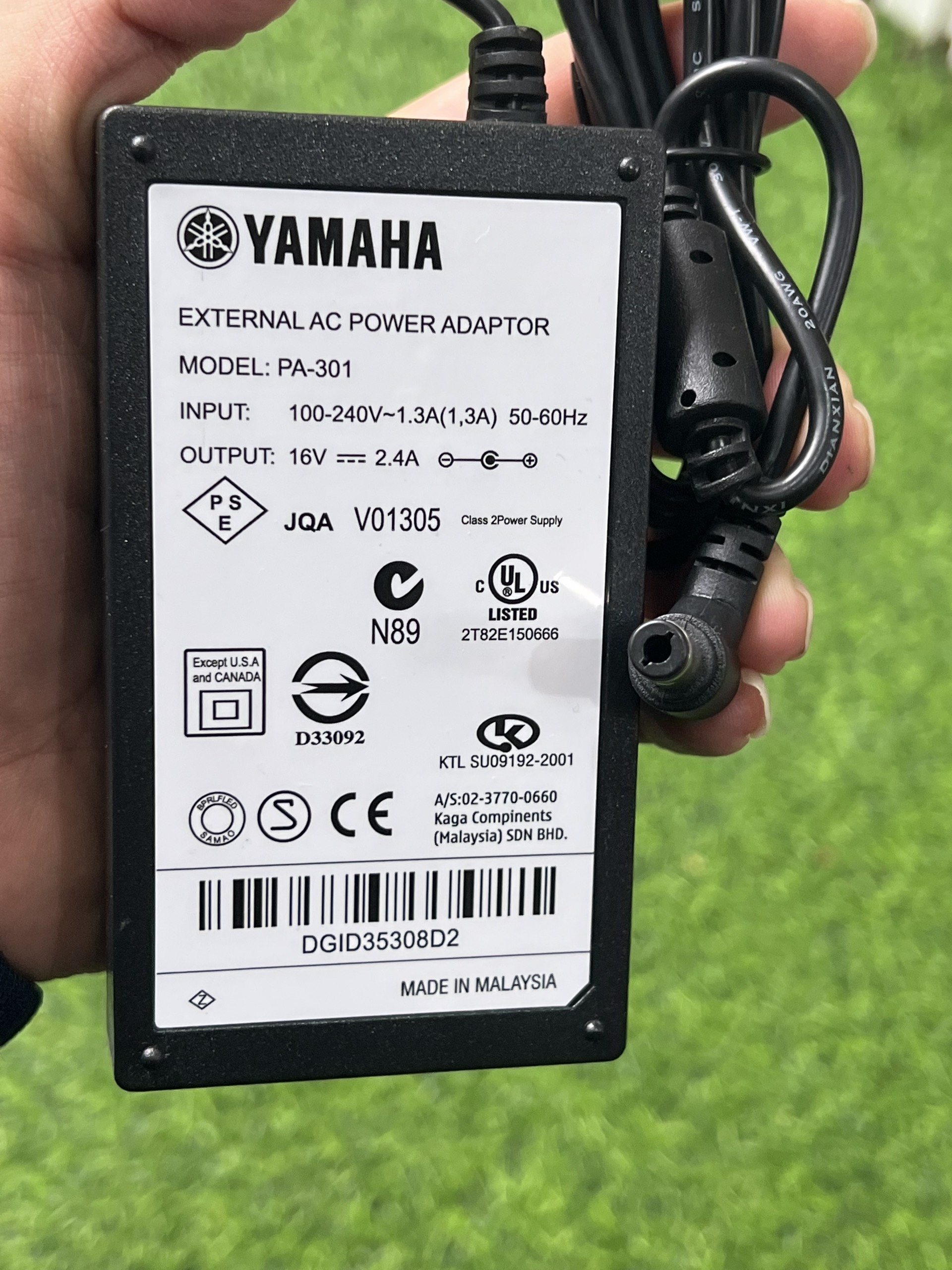 adapter đàn yamaha 16v