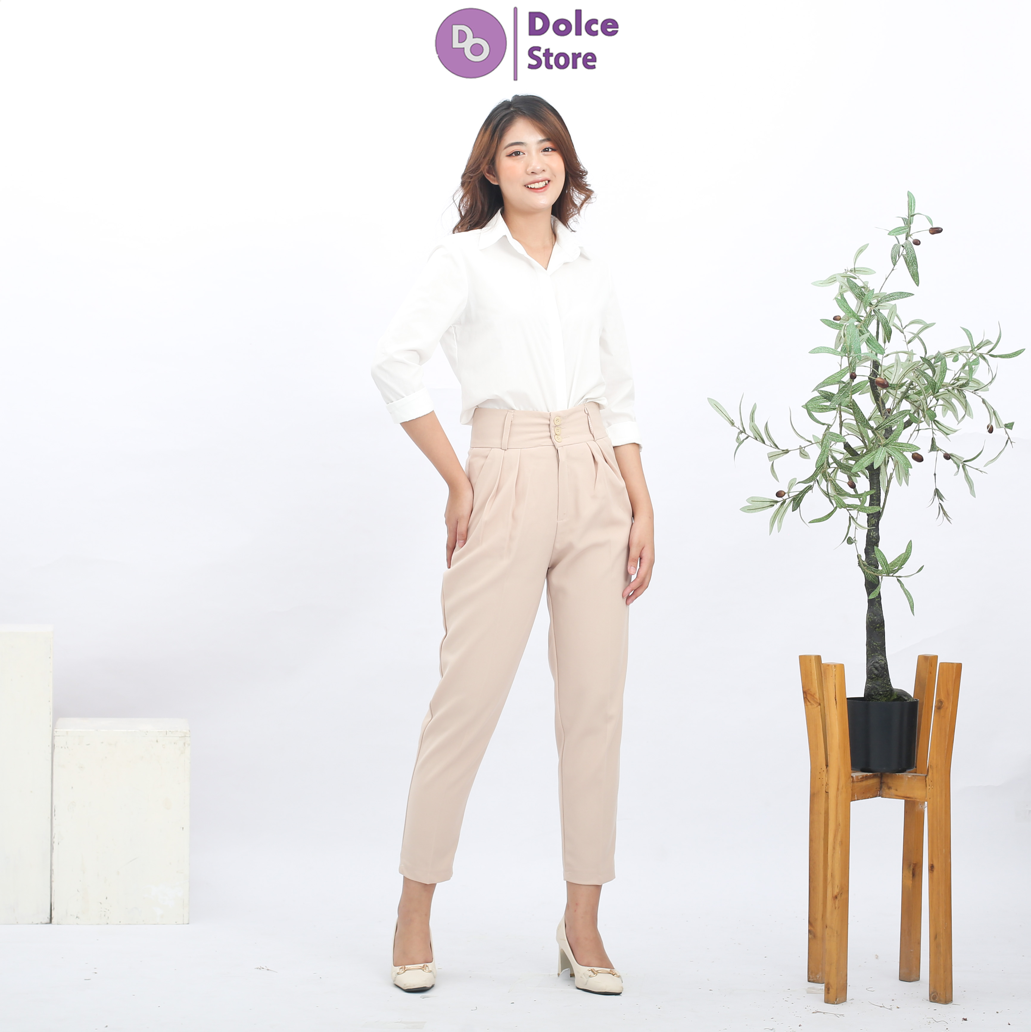 Áo sơ mi nữ công sở tay dài - Dolce