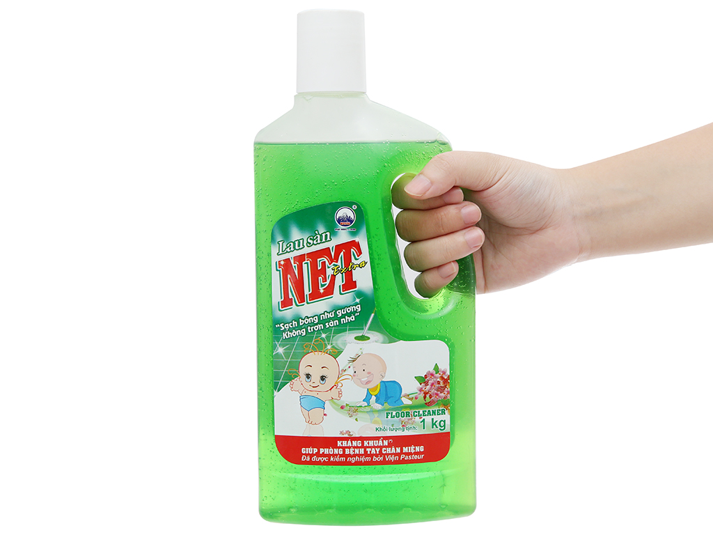 Nước lau sàn NET Extra chai 1kg