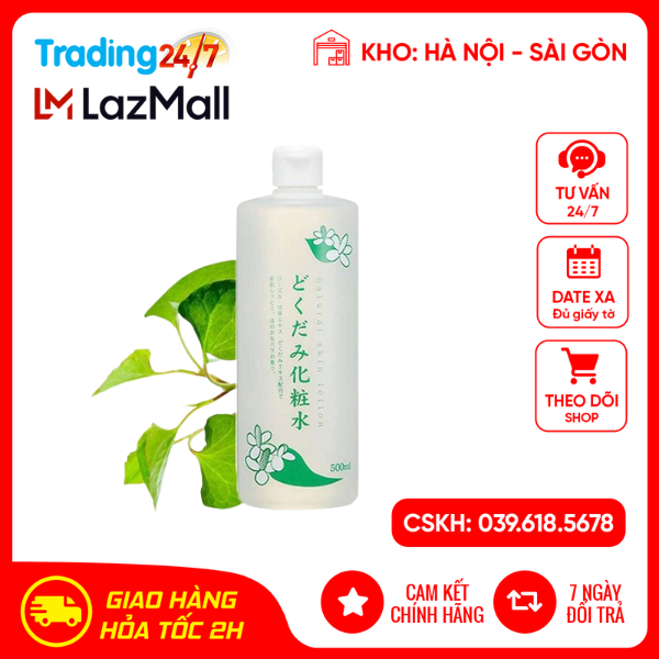 Nước hoa hồng diếp cá Dokudami, Toner diếp cá 500ml nội địa Nhật Bản