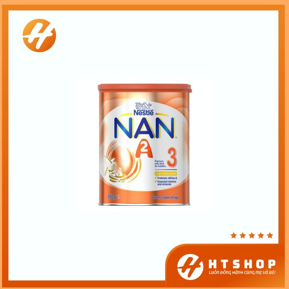 Sữa Bột Nan A2 Nội Địa Úc Dạng Hộp 800Gram