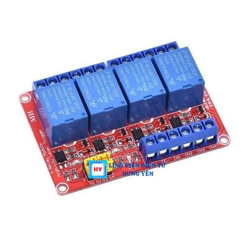 Module Relay 5VDC - 12VDC, 1 - 2 - 4 Kênh High / Low