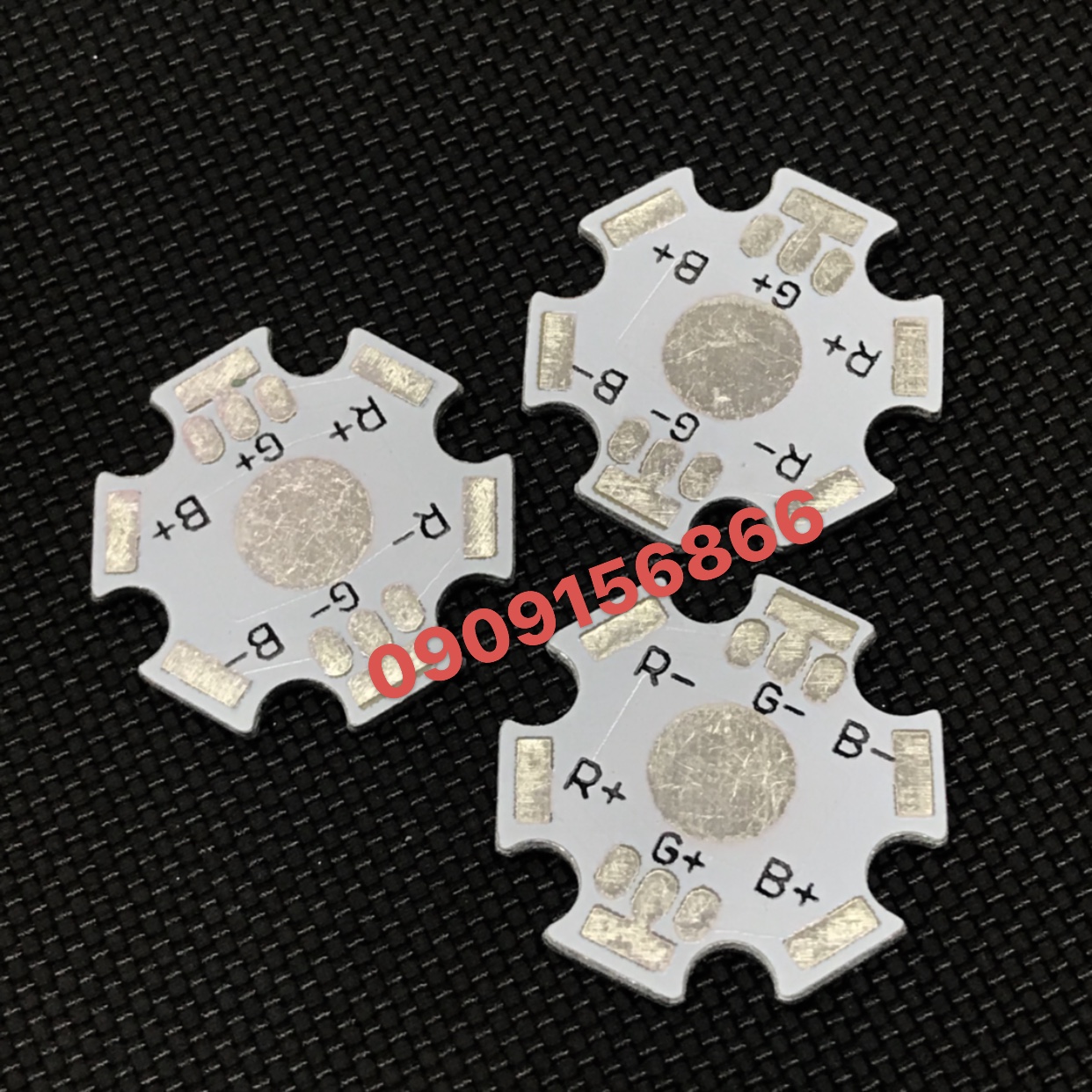 Đế tản nhiệt luxeon rgb ( combo 10 đế)