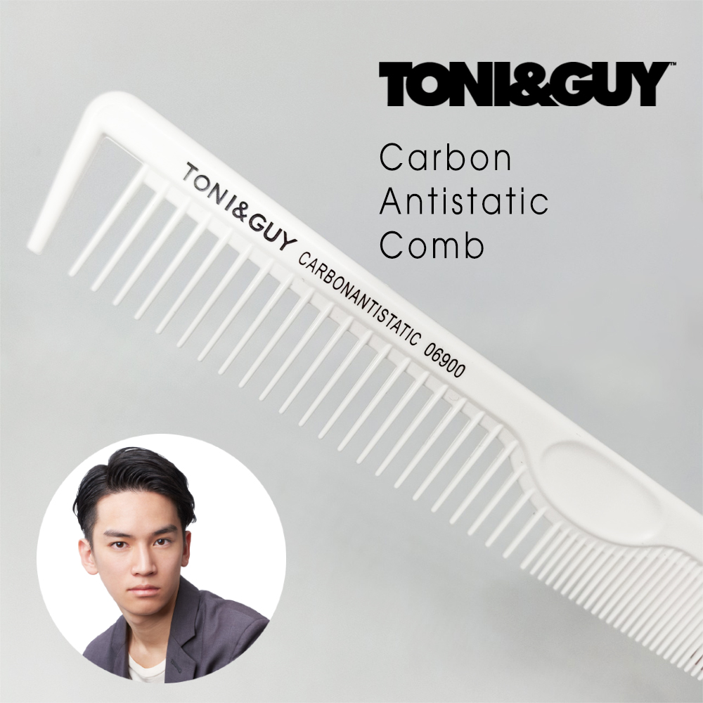 Lược Cắt Tóc Toni and Guy Carbon Trắng 06900