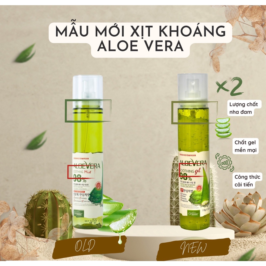 Xịt Khoáng Aspasia Hàn Quốc 118ml/150ml