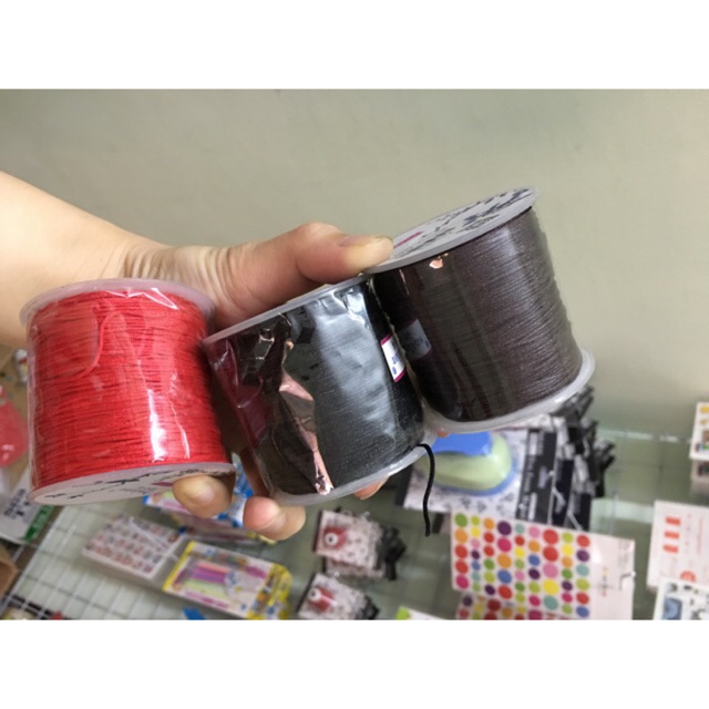 Cuộn dây dù làm vòng 0.8mm dài 100m
