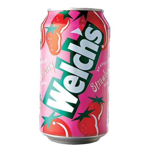 Nước Soda có gas Welchs Hàn Quốc lon 355ml