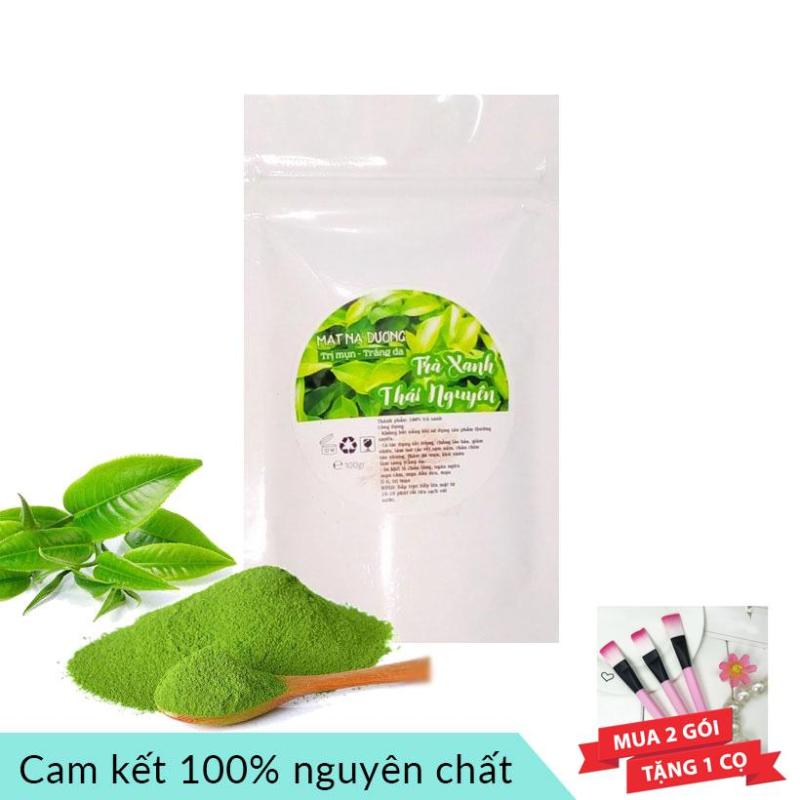 Bột trà xanh Thái Nguyên nguyên chất 100g