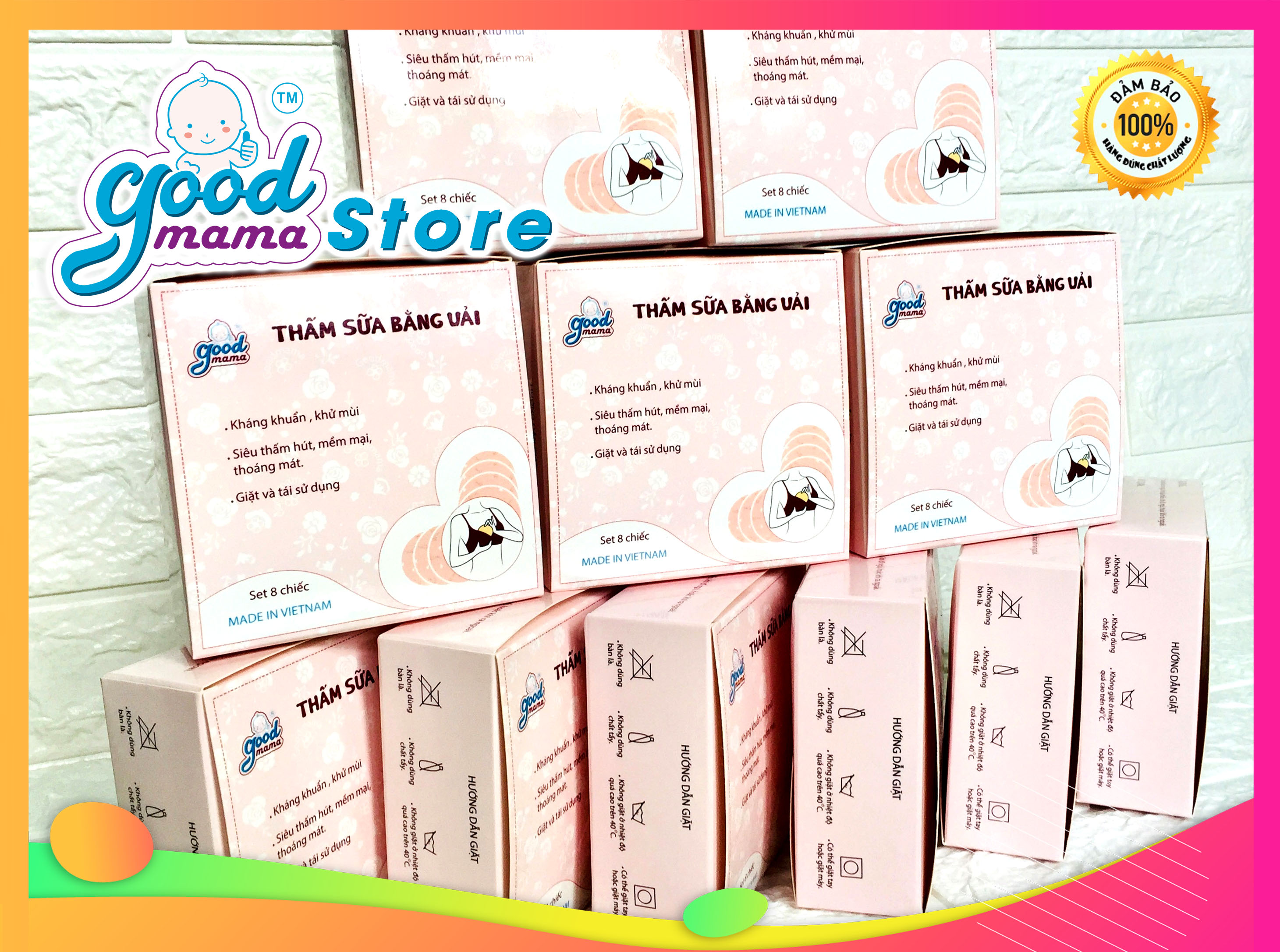 1 hộp( 8 miếng) thấm sữa Goodmama