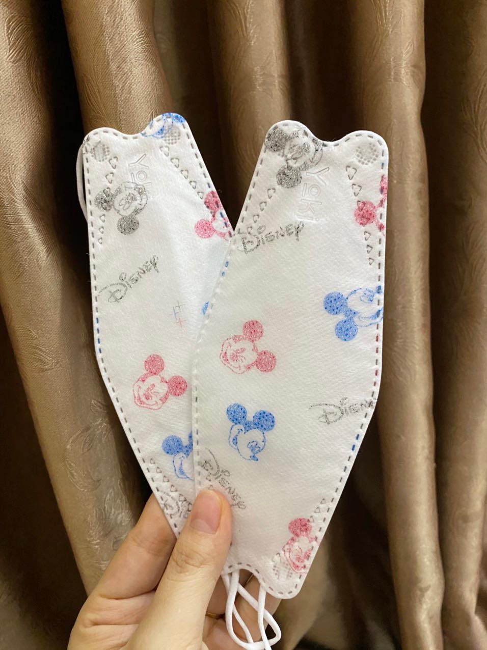 Khẩu trang trẻ em YoKi 4D tiêu chuẩn KF94 4 lớp