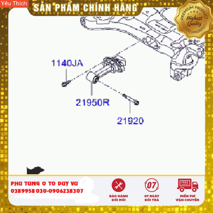 chân máy thanh giằng ( chân sô 8) , ( chân máy giữa) hyundai i10 grand