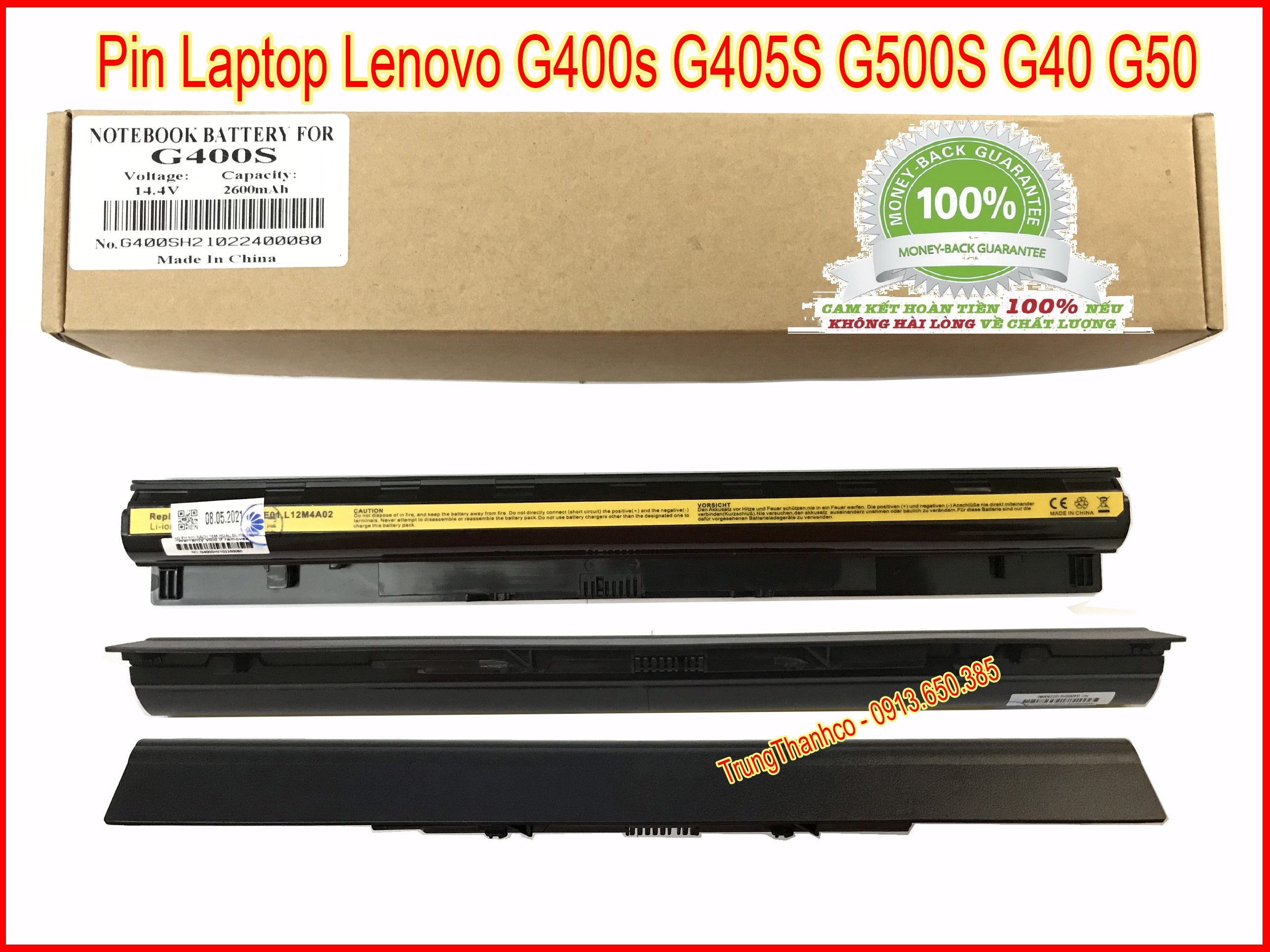 Pin laptop lenovo g400s g405s g500s g40 g50
