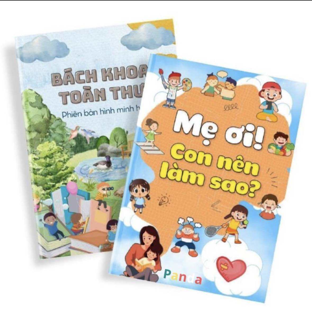 combo 2c   bach  khoa (bìa cứng) in màu