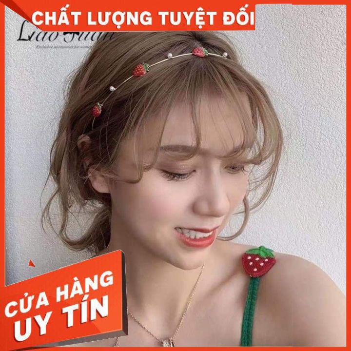 🍓🍓🍓🍓Cài tóc dâu tây xinh xắn