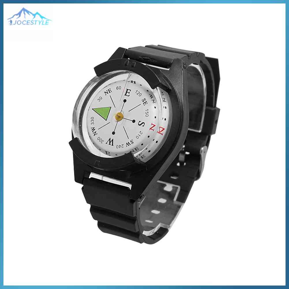 2 in 1 Wrist Compass Watch Convenient Practical User-friendly Outdoor Survival Strap Band Bracelet