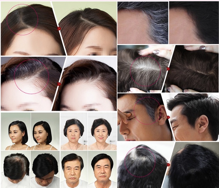 [HCM]Thỏi Son Nhuộm Phủ Tóc Bạc Tạm Thời Bền Màu
