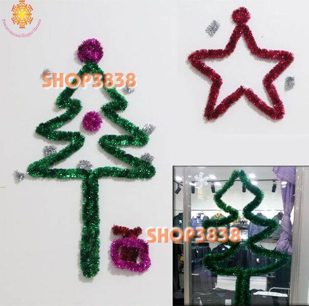 Combo 3 Dây Chồn ( 2m / 1 Dây ) Treo Trang Trí Noel ( Loại đẹp )