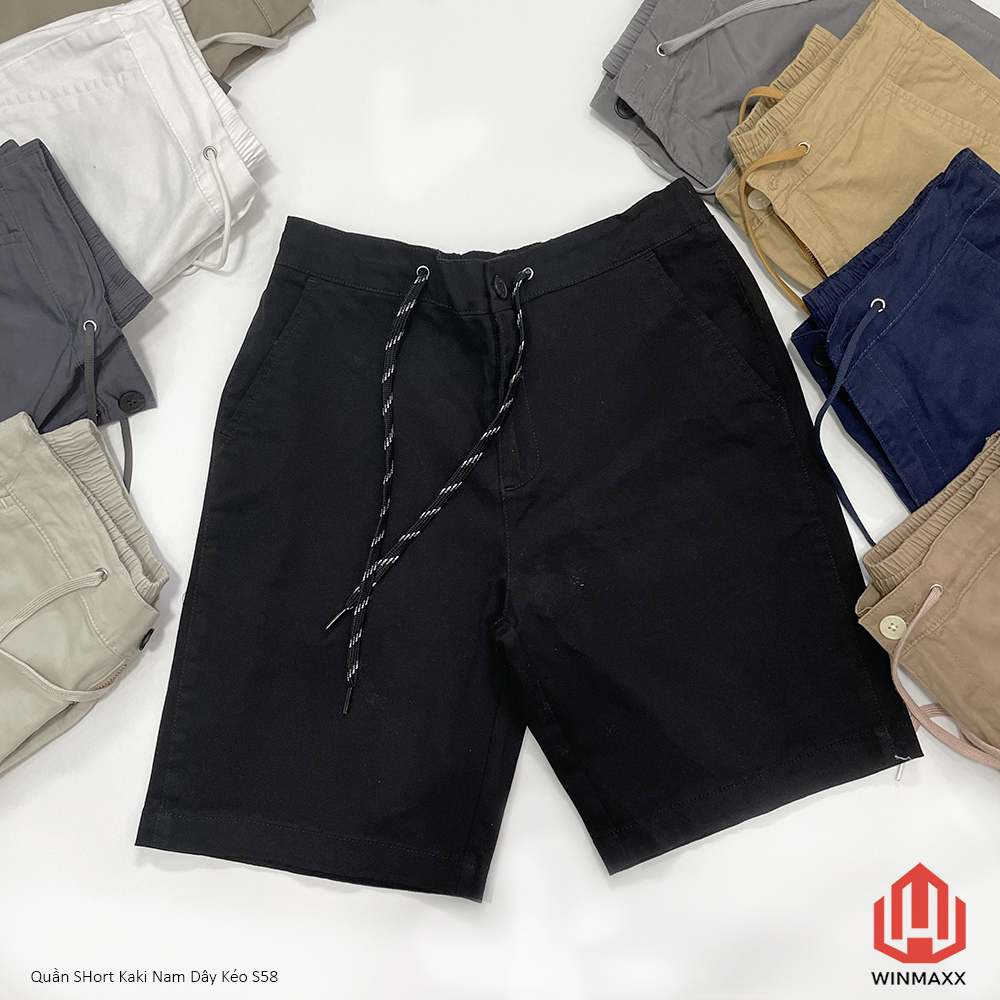 Quần Short Kaki Nam Dây Keo S58 - Winmaxx