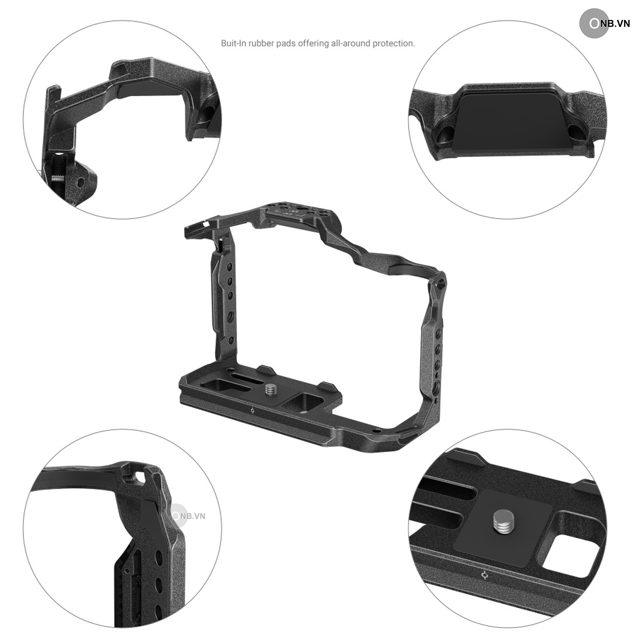 SmallRig Black Mamba Khung bảo vệ máy ảnh LUMIX GH6 code 3440