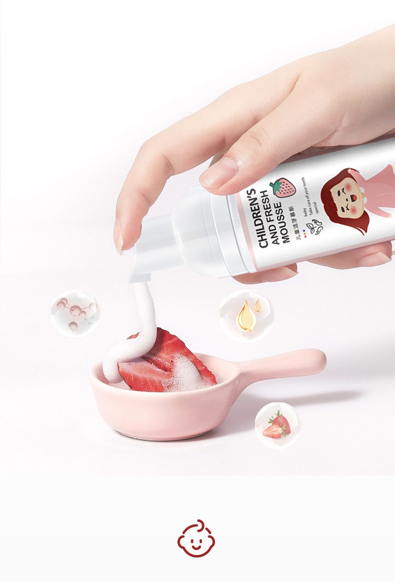 Kem đánh răng bọt MINK BABY cho bé 1 tuổi trở lên