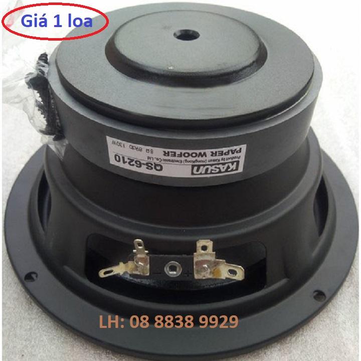 MỘT CỦ BASS 16 KASUN HỒNG KÔNG CAO CẤP - LOA BASS RỜI - GIÁ 1 LOA