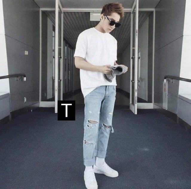 Áo phông trắng trơn DTR0719