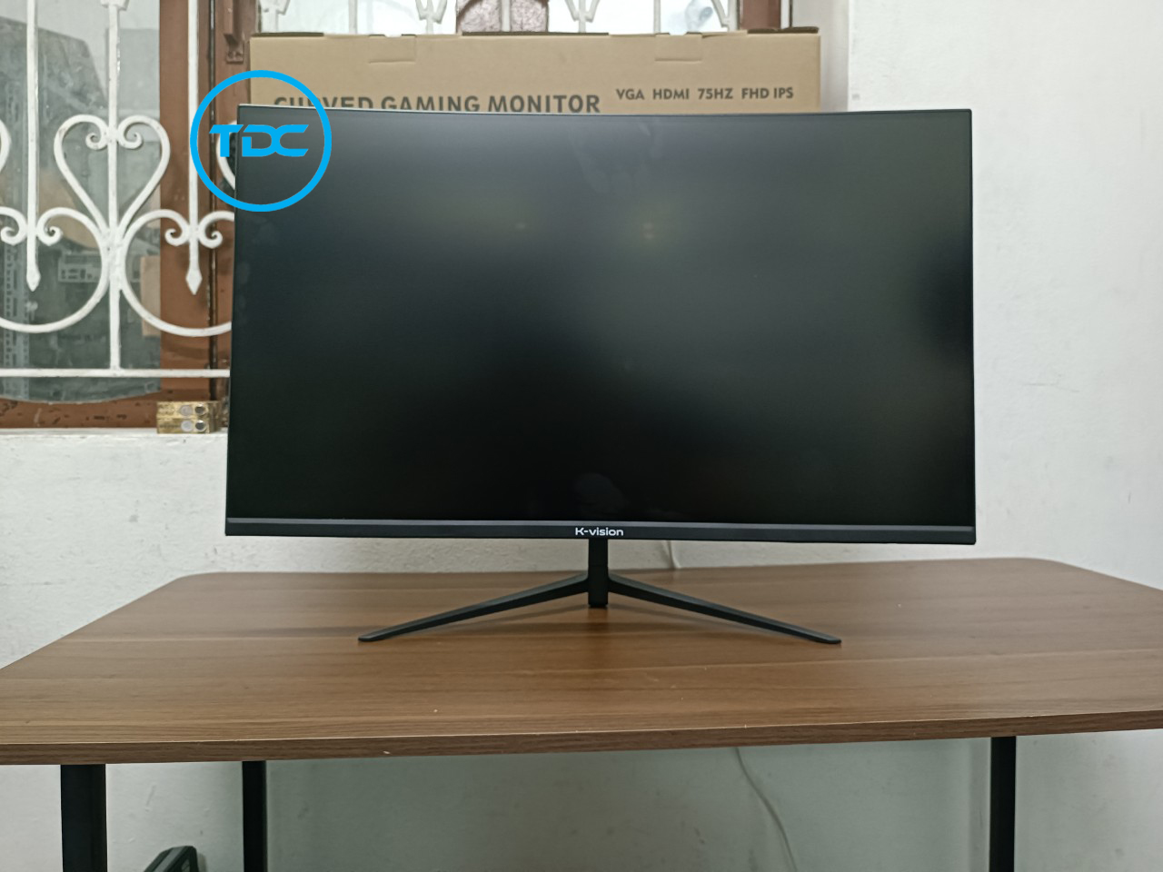 Màn hình LCD 24'' Phẳng K-vision Tấm Nền IPS, Cổng Kết Nối VGA, HDMI, Tần Số 75Hz, Độ Phân Giải 1920x1080. Bảo hành 12 tháng
