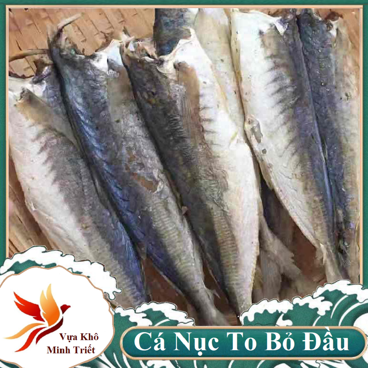 KHÔ CÁ NụC KHÔNG ĐẦU BÉO NGON Ú NỤ 500gr- Vựa Khô Minh Triết