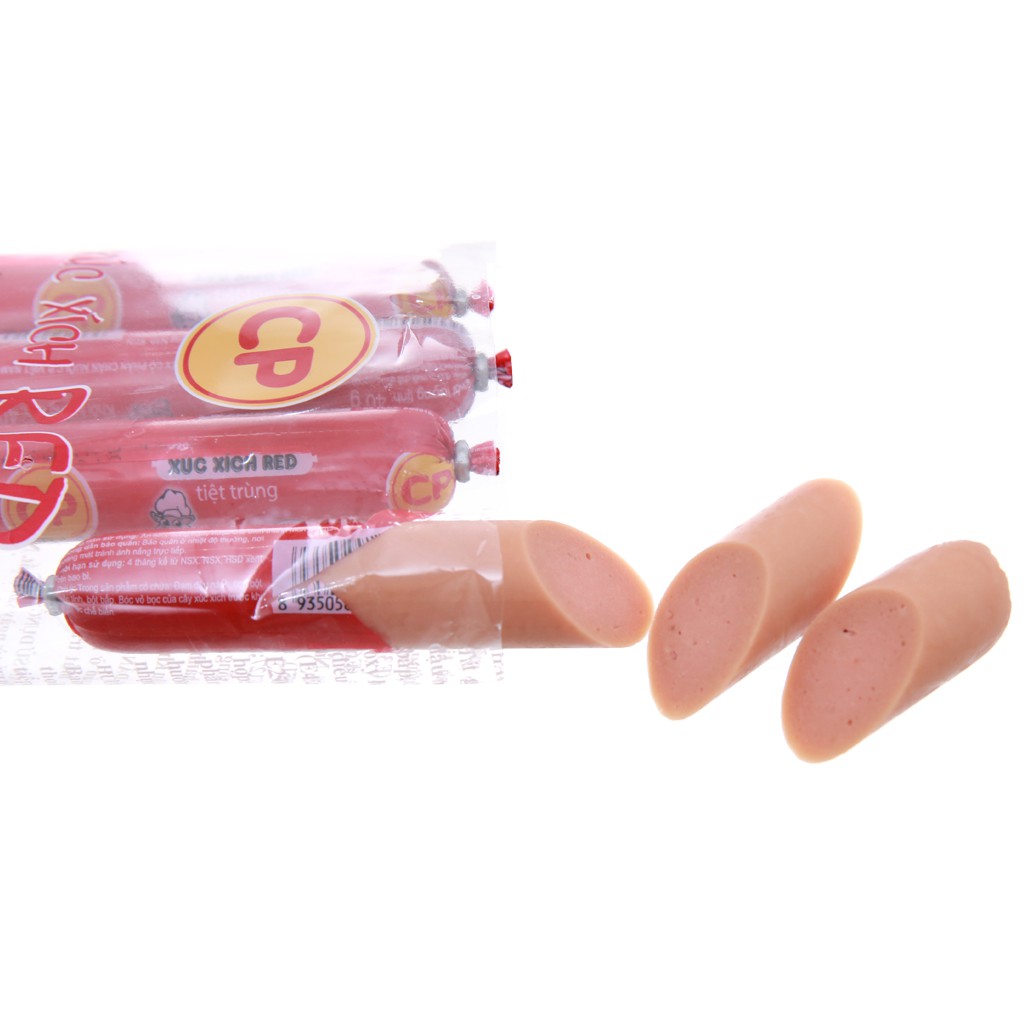 Thùng 20 Gói Xúc Xích Tiệt Trùng Red CP