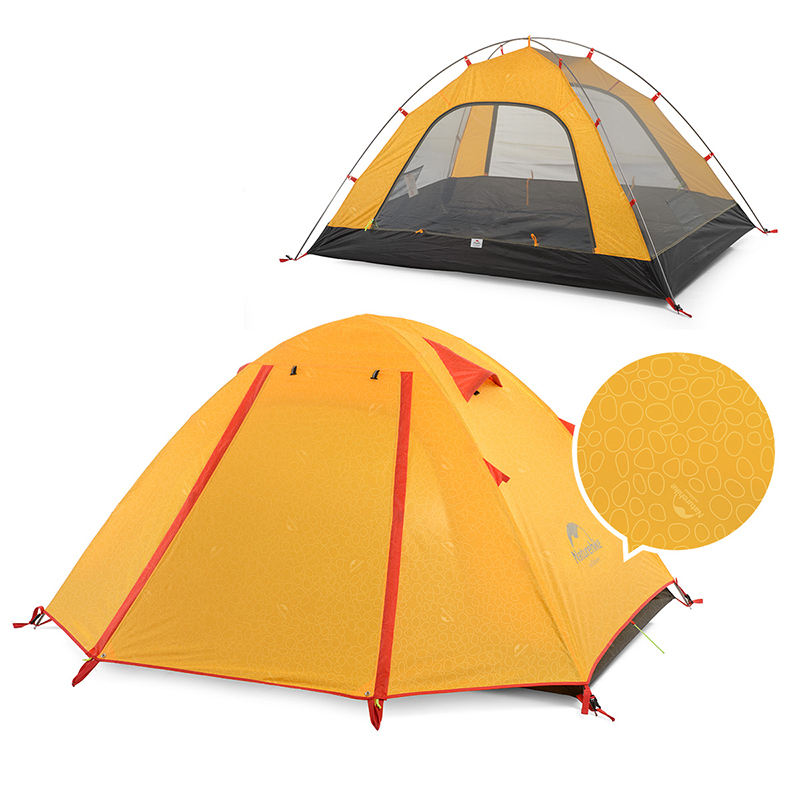 Lều cắm trại 2- 4 người naturehike chống nước khung nhôm nh18z044-p và nh18z022-p