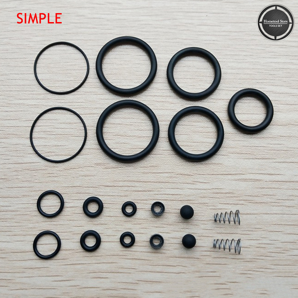 NBR/Copper Inflator Repair Set Black Kit High-Pressure Pump Replacement