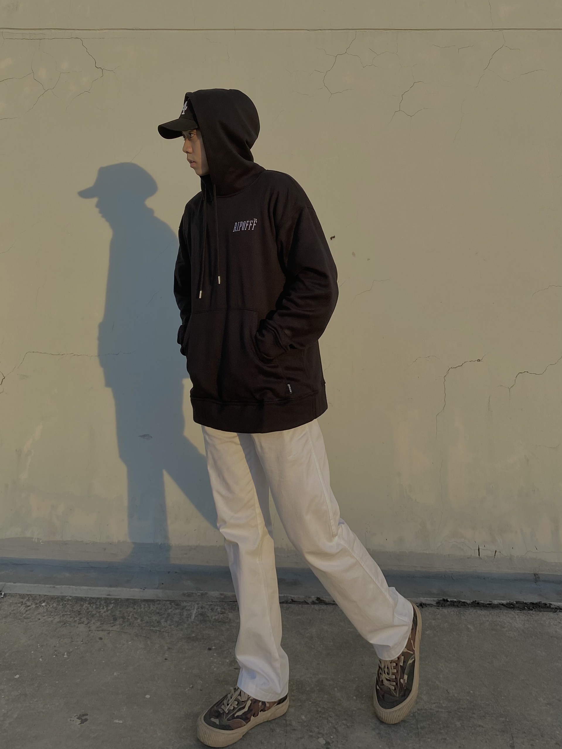 RIPOFFF Poly Logo Hoodie