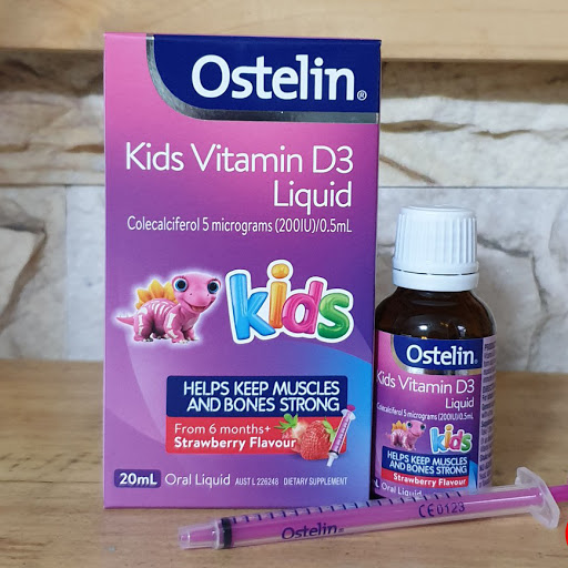 Vitamin D3 Liquid 20ml ( cho trẻ từ 6m trở lên)