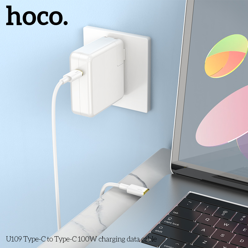 Cáp Sạc Nhanh Type-C To Type-C Hoco U109 100w