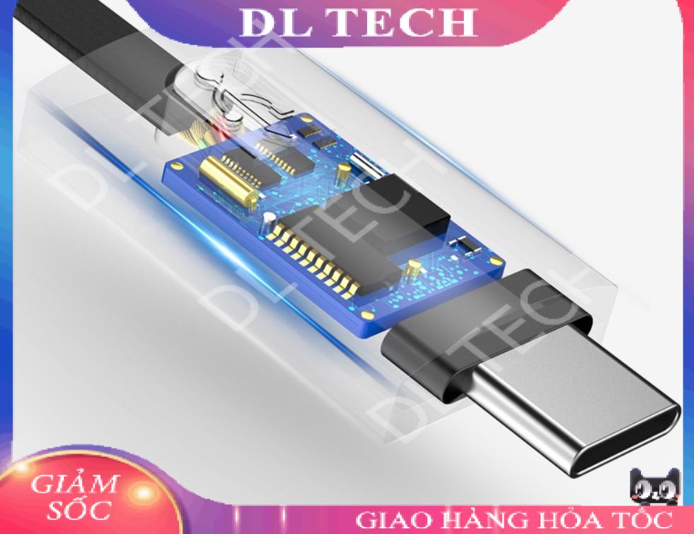 Cáp sạc iPhone Lightning – Type C – Micro USB loại ngắn 20 cm mẫu 2 DL TECH