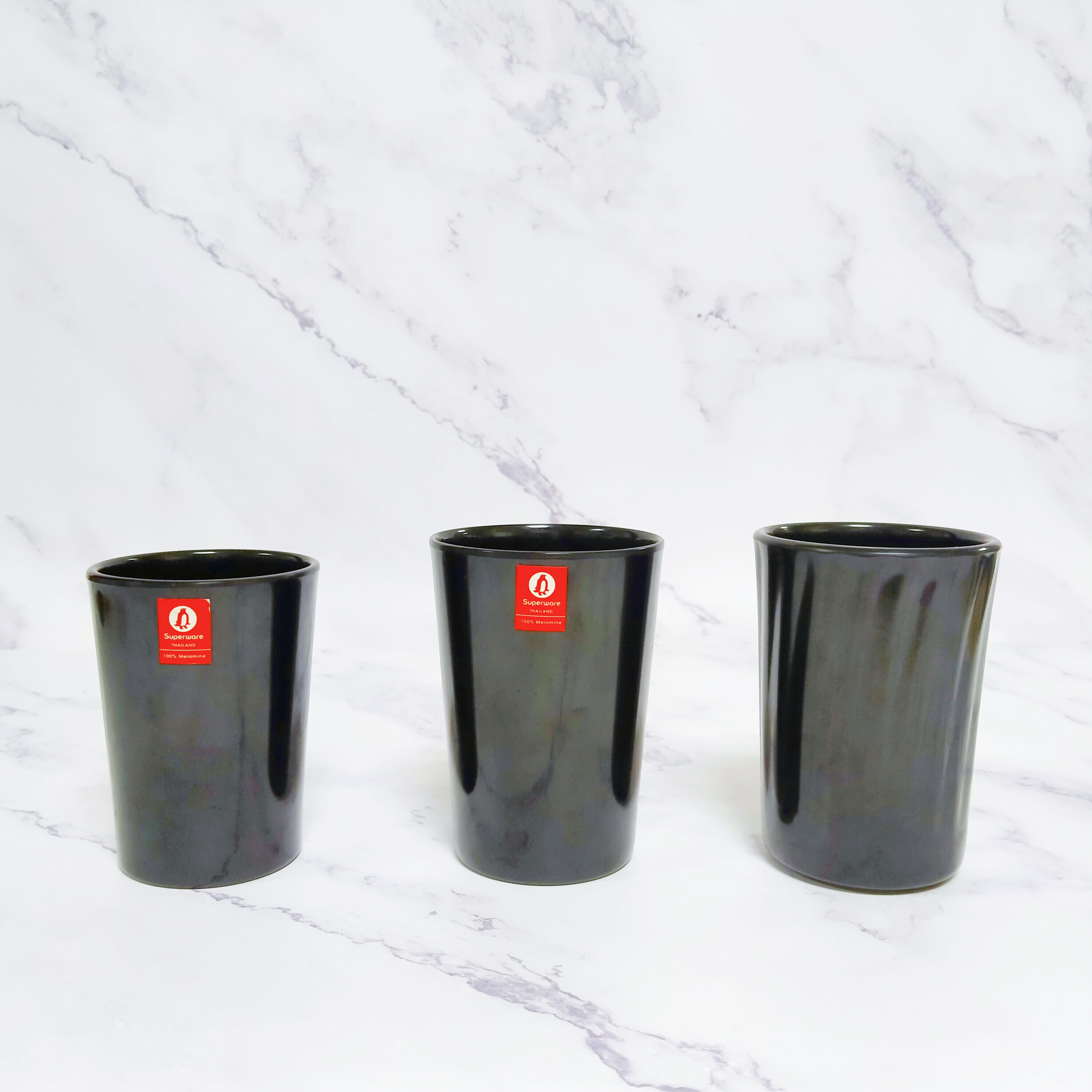 Cốc SUPERWARE Nhựa phíp 100% melamine Đen