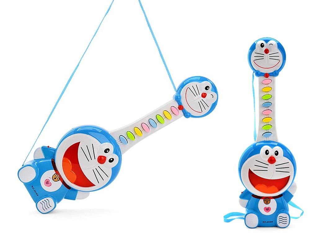 Đồ chơi đàn guitar Doraemon dùng pin có nhạc tiếng Việt