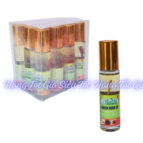 Dầu Sâm Green Herb Oil 8ml Dạng Lăn