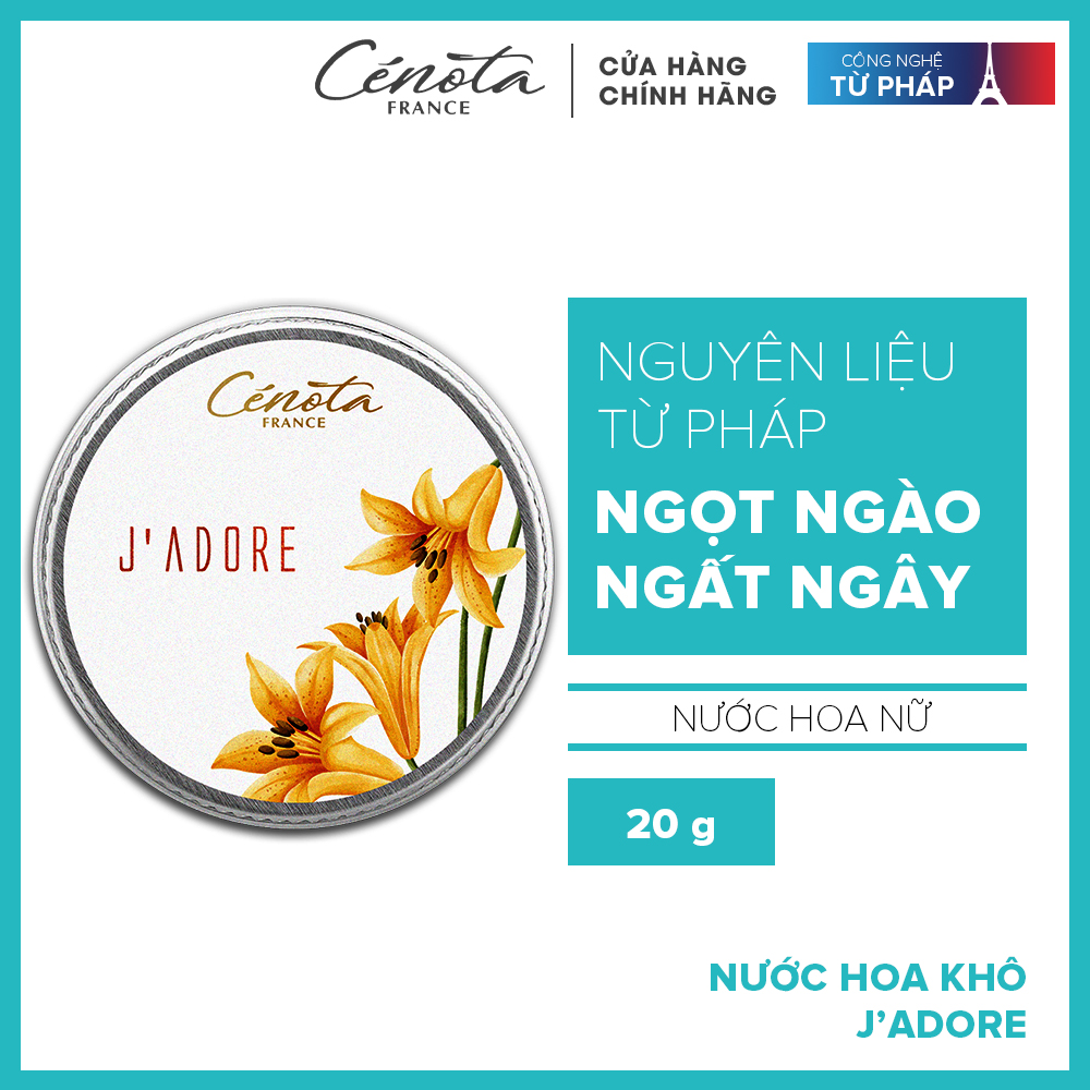 Nước hoa khô  Je Tadore 20ml Cenota