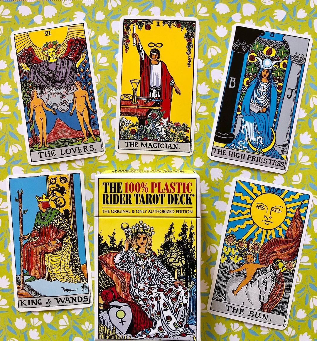 Plastic Rider Waite Tarot
